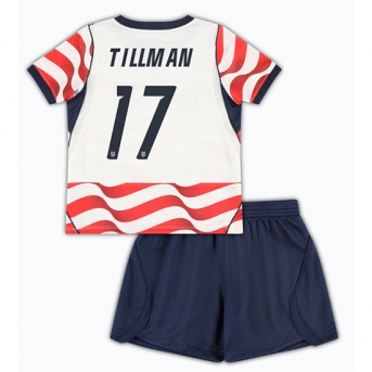 Billige Fotballdrakt Forente stater Malik Tillman #17 Replika Hjemmedraktsett Barn VM 2026 Kortermet (med bukser)